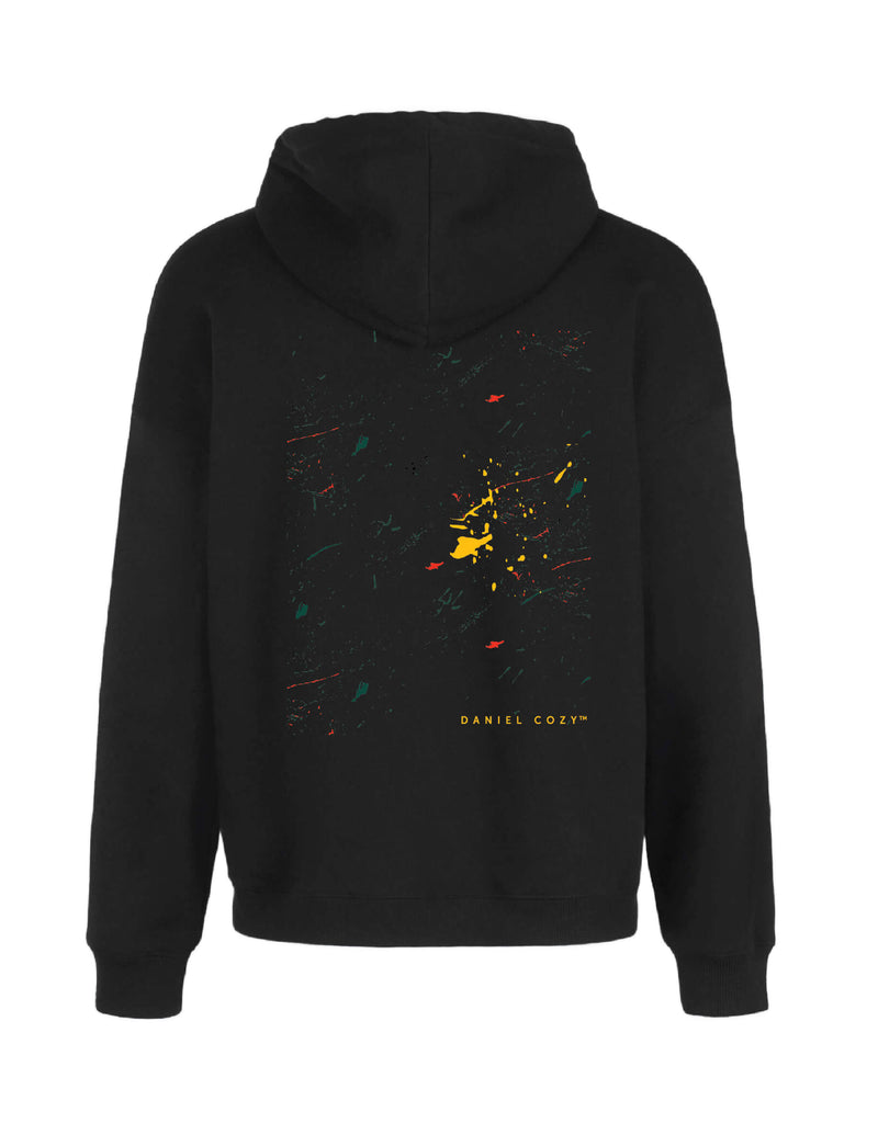 OVERSIZED PAINT 🎨 SPLATTER HOODIE