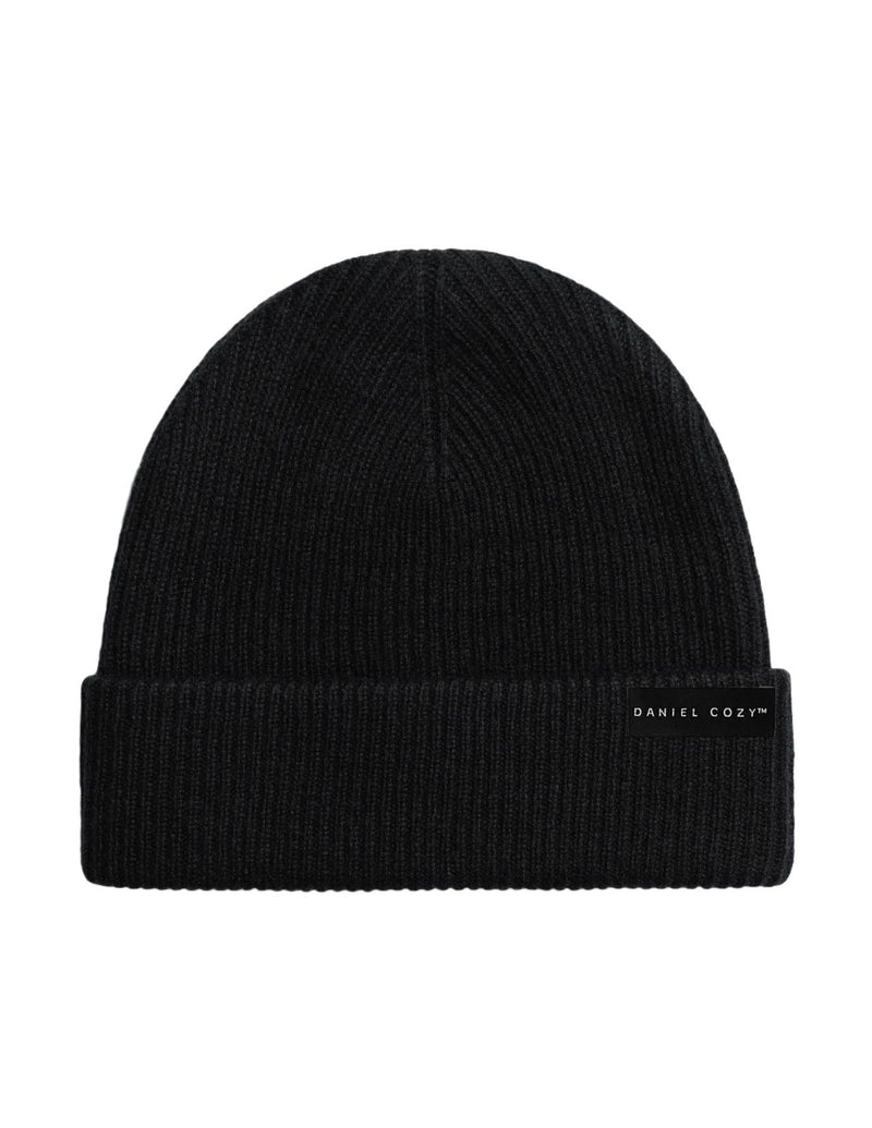 Black Wool Beanie